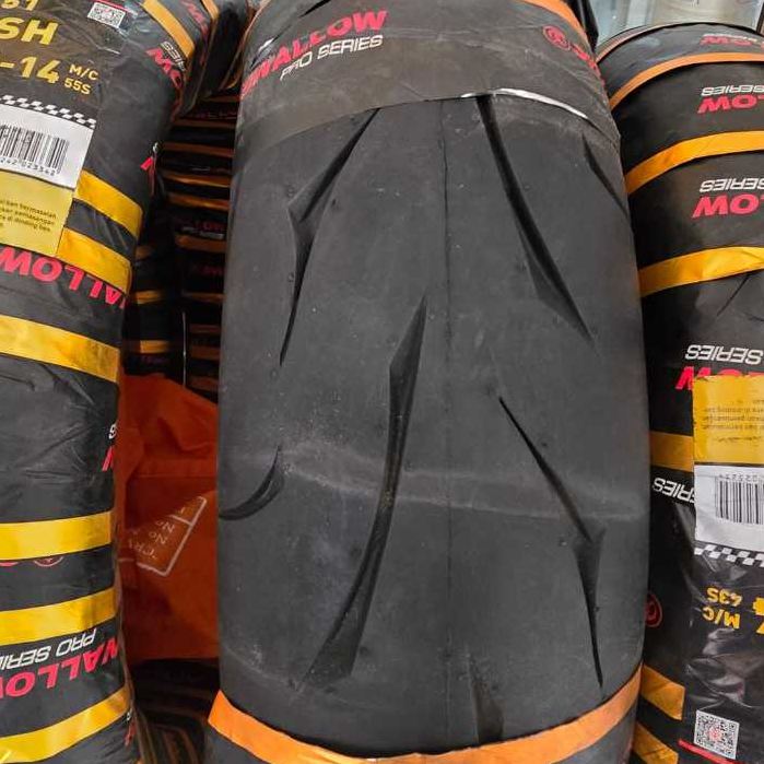 (SWALLOW) SB151 SLASH - 120/70-14 BAN TUBBLES LUAR SOFT COMPOUND