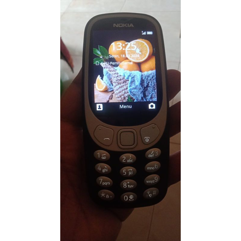 HP jadul Nokia 3310 3G sinyal by u