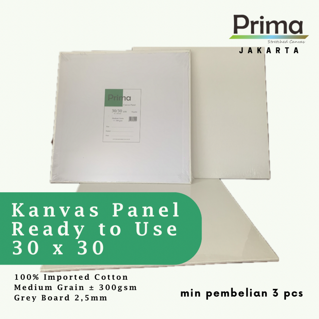 

Prima Kanvas Board / Kanvas Panel 30x30 cm