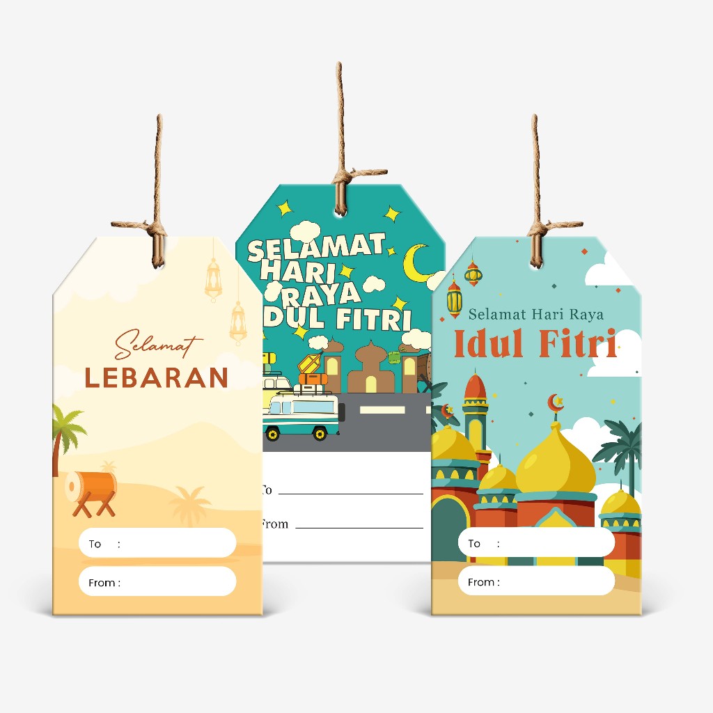 

Hangtag Segienam #Edisi Lebaran - Hangtag Estetik - Label | Custoom.in