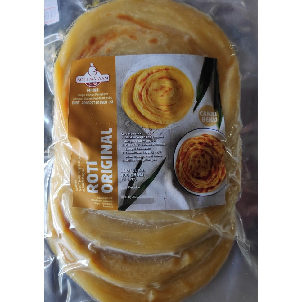 

PYG647 XC26619 Mamain Roti maryam original isi 5