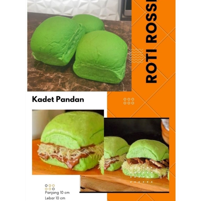 

NFP891 XG34448 Roti Kukus Pandan isi 1pcs