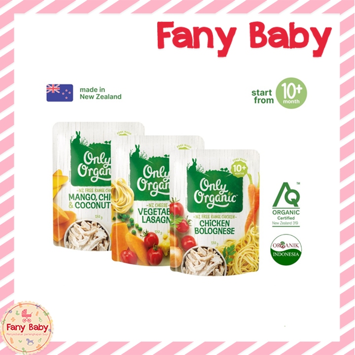 

ONLY ORGANIC PASTA 170GR