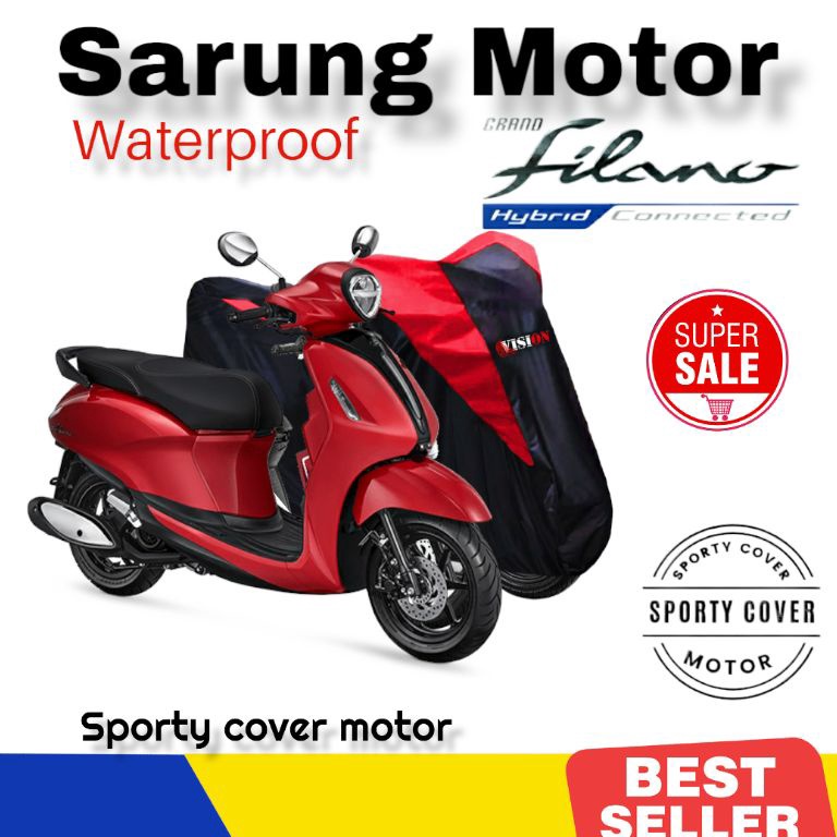 Recomended Cover Motor Grand Filano Motor Grand Filano Selimut Motor Tutup Motor Grand Filano Mantel