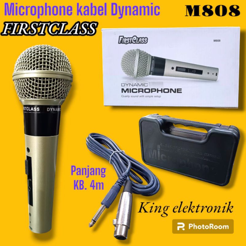 MICROPHONE MIC DYNAMIC FIRSTCLASS 808