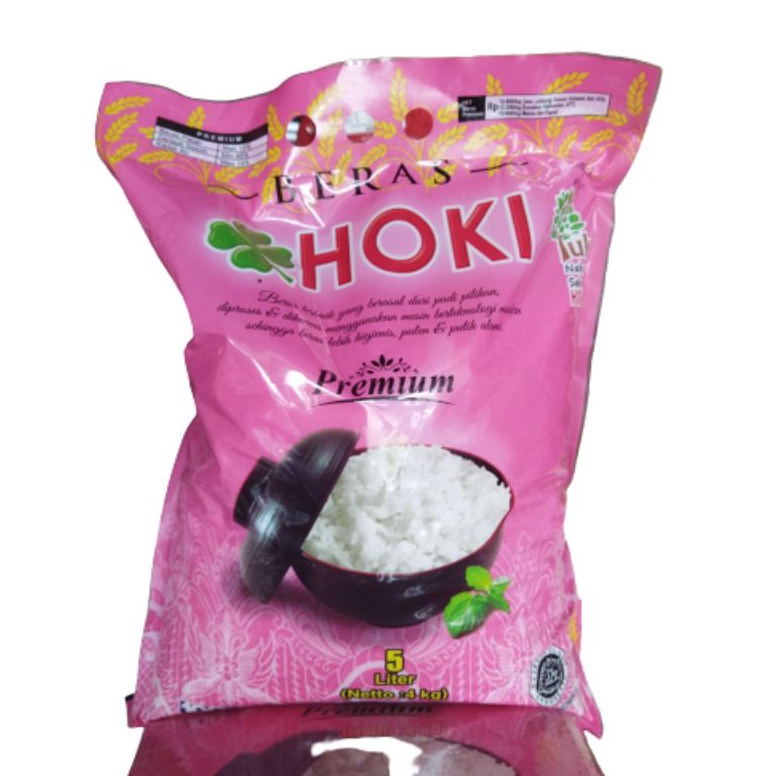 

GNE845 Ready Stok Beras Cap HOKI Pink 5 liter