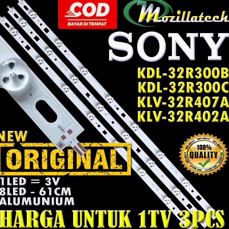TERBARU LED BACKLIGHT SONY 32R42A 32R47A 32R3B 32R3C BACKLIGHT SONY 3V 8 K