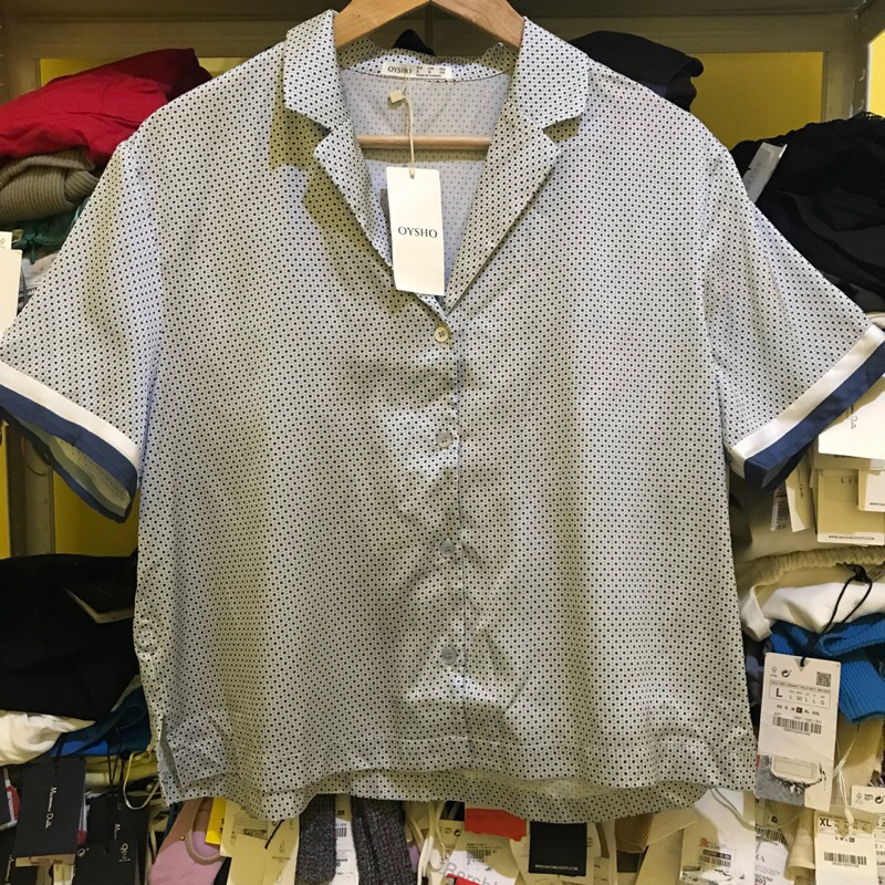 |OYSHO|TOP SILK BAJU TIDUR ATASAN WANITA ORIGINAL NEW