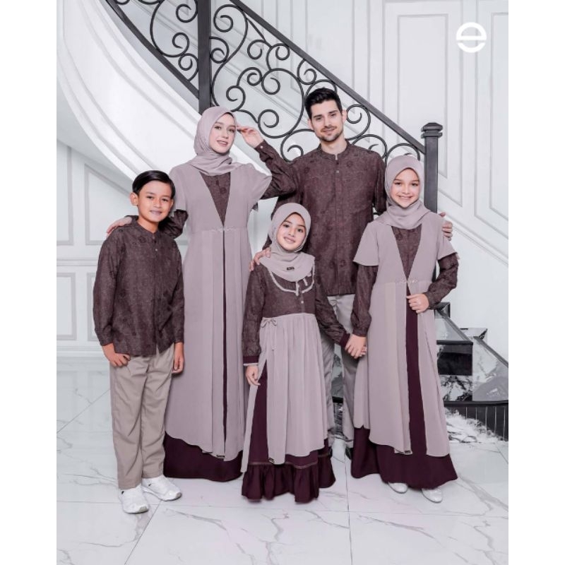 GAMIS KAGUMI 271 KOKO KAHFI 244 SARIMBIT ELFA ETHICA DRY BERRY