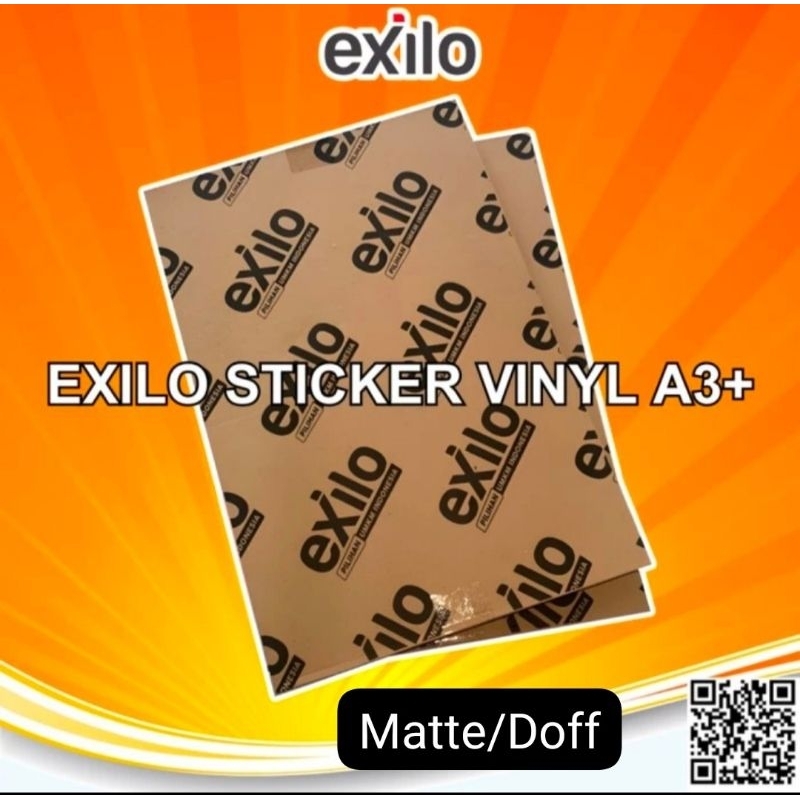 

EXILO Sticker Matte A3+ " Minimal Pembelian 100 Lembar