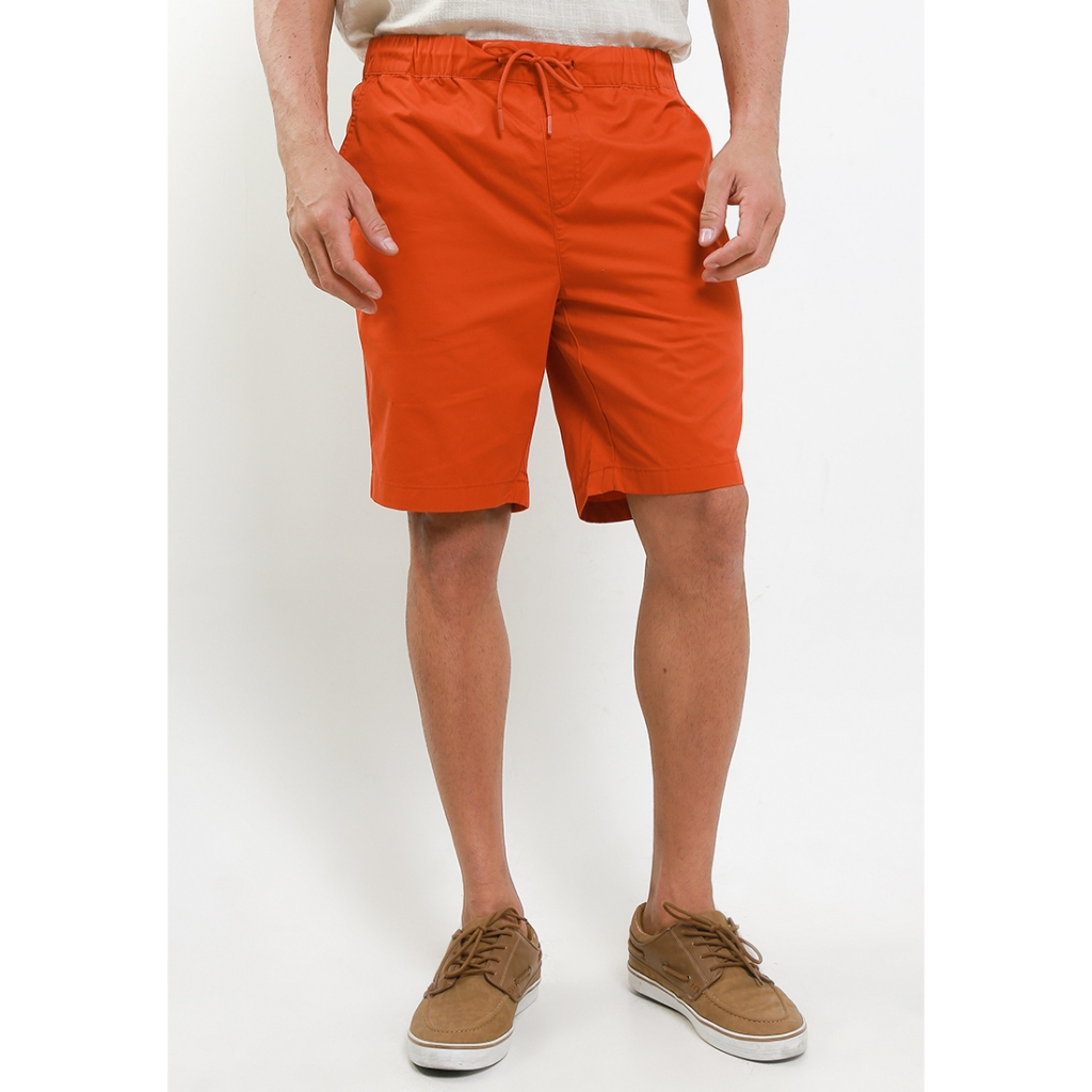 Giordano  Men's Drawstring Short Original (Celana Pendek Pria)