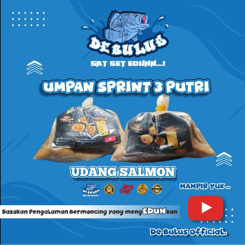 Umpan ikan mas UDANG SALMON
