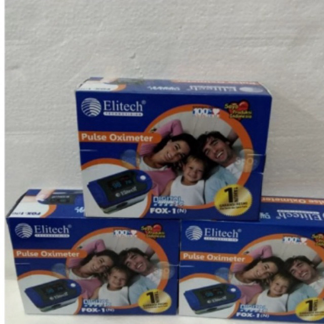 finger pulse oximeter elitech fox 1