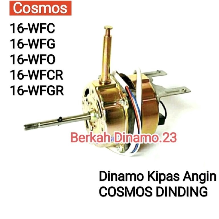 TOP SALE Dinamo  Mesin Kipas Angin Cosmos Kipas Dinding 16WFC 16WFG 16WFO 16WFCR 16WFGR Mesin Kipas 