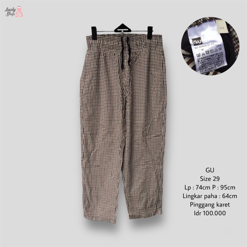 GU celana kulot