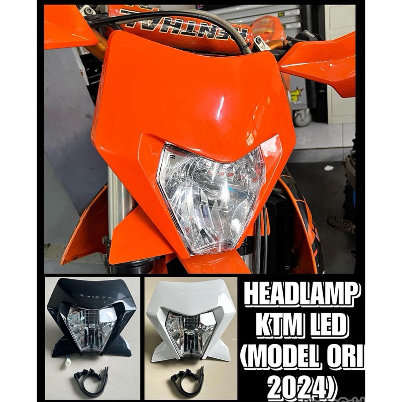HEADLAMP KTM MODEL ORIGINAL TAHUN 2024