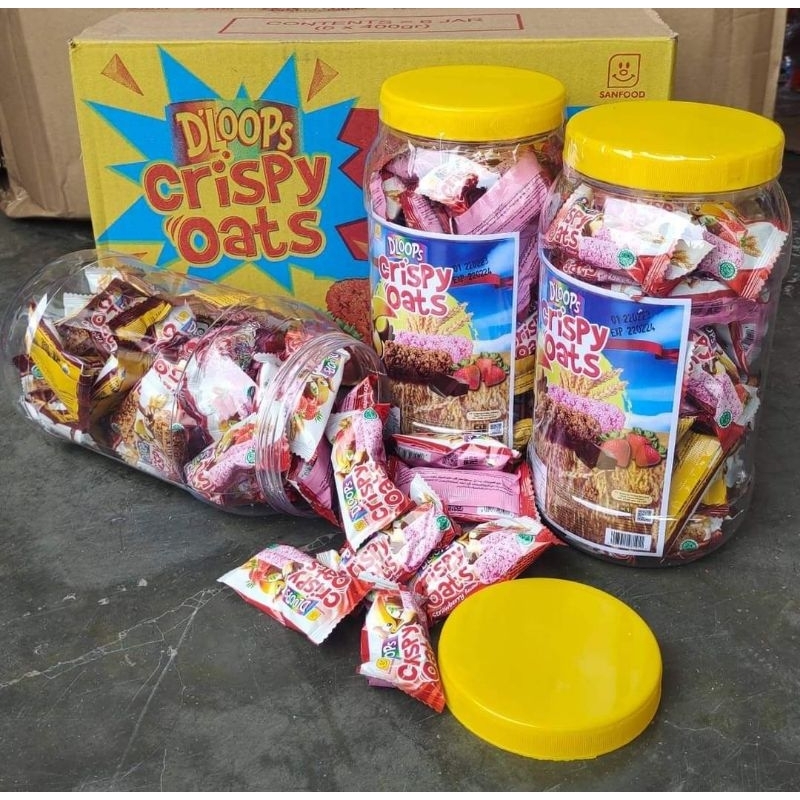 

READY STOCK! DLOOP CRISPY OATS TOPLES
