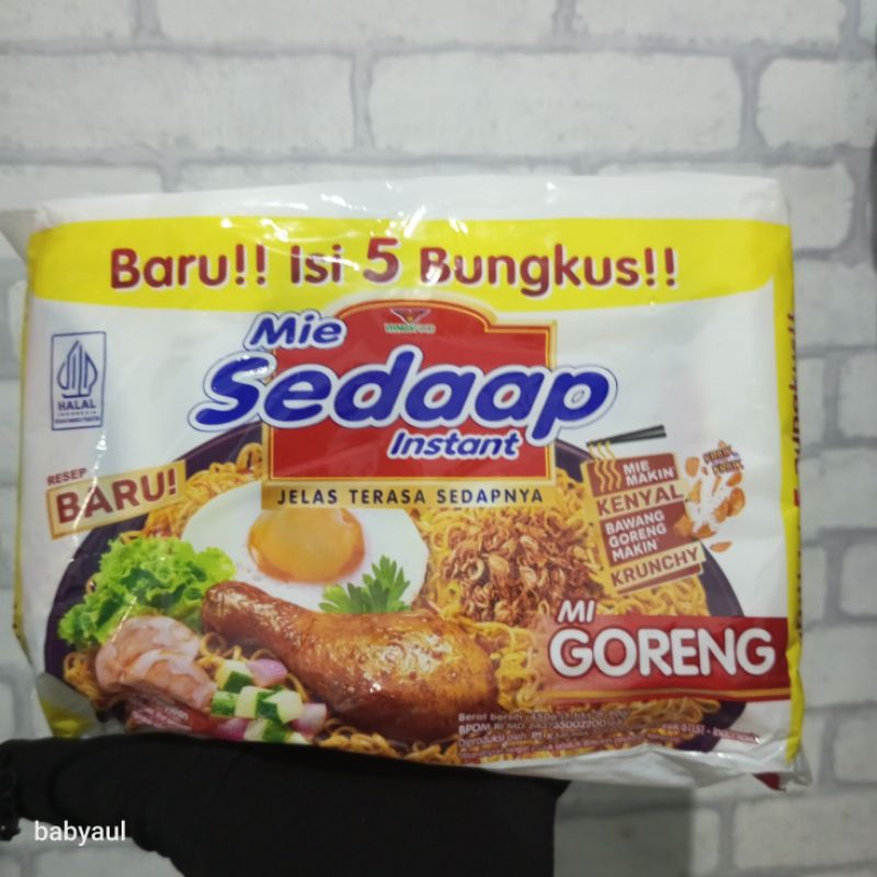 

MIE SEDAAP GORENG ISI 5 BUNGKUS