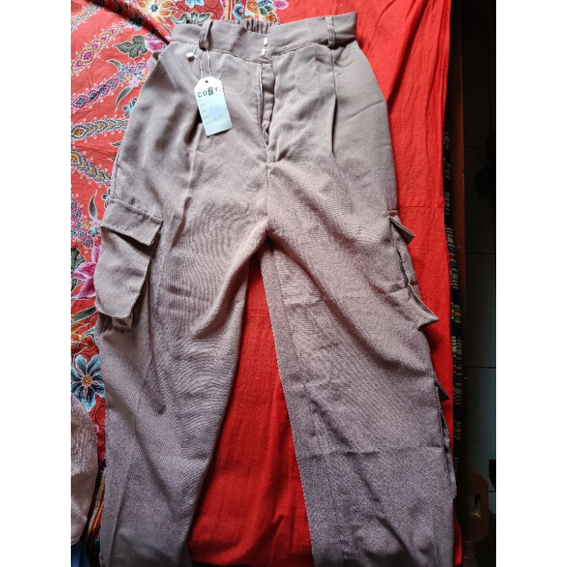 celana kargo sivali factory