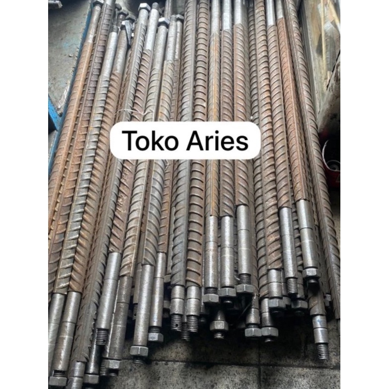 Baru AS Gerobak Khusus untuk Roda Gerobak Motor Becak arco dan lori berbagai macam ukuran GL