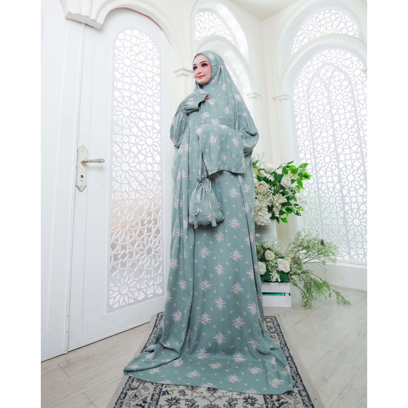 MUKENAH TERUSAN MADINAH | MUKENAH TERUSAN CANTIK