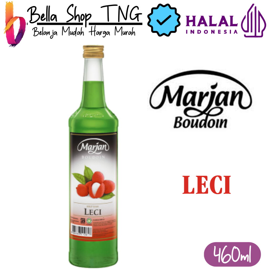 

Marjan Boudoin Sirup Leci Botol 460 ml