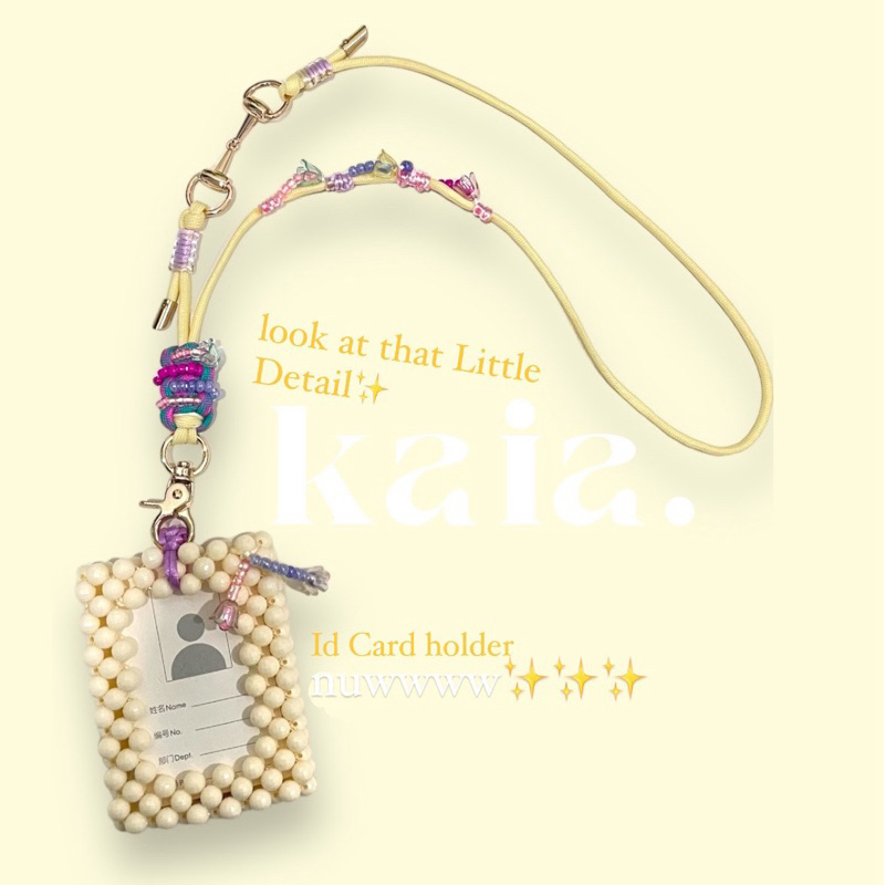 

Lanyard Strap id card / Lanyard Makrame / Lanyard strap crysan