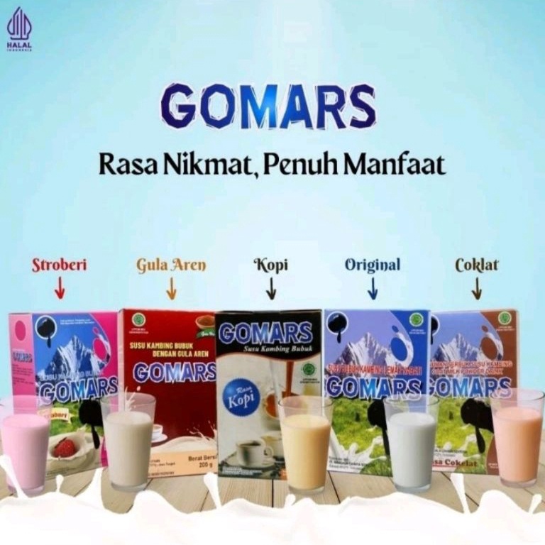 

FGC844 COD gomars susu gomars susu kambing bubuk strobericoklatkopiputih 2 gram