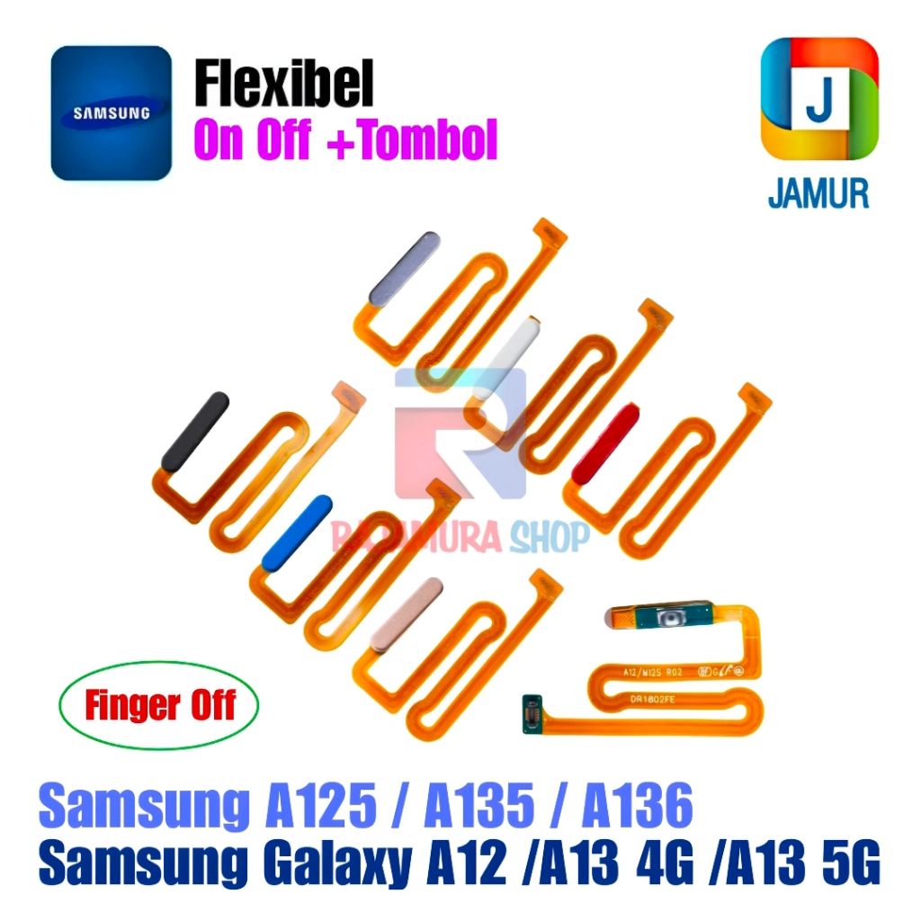 FLEXIBEL ON OFF SAMSUNG A12 A13 4G A13 5G FLEXIBEL ON OFF SAMSUNG A125 A135 A136