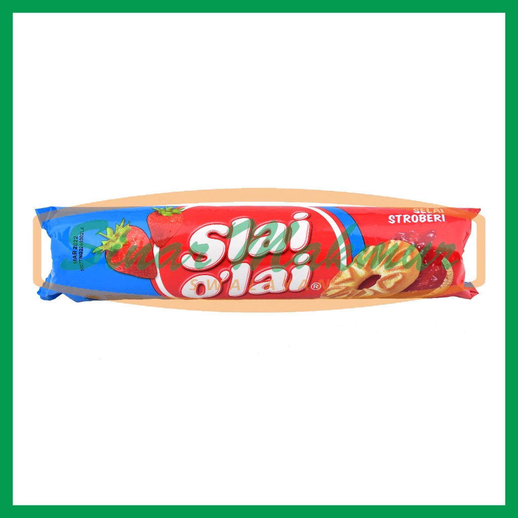 

Biskuit Slai-Olai 128gr Strawberry/Blueberry/Nanas