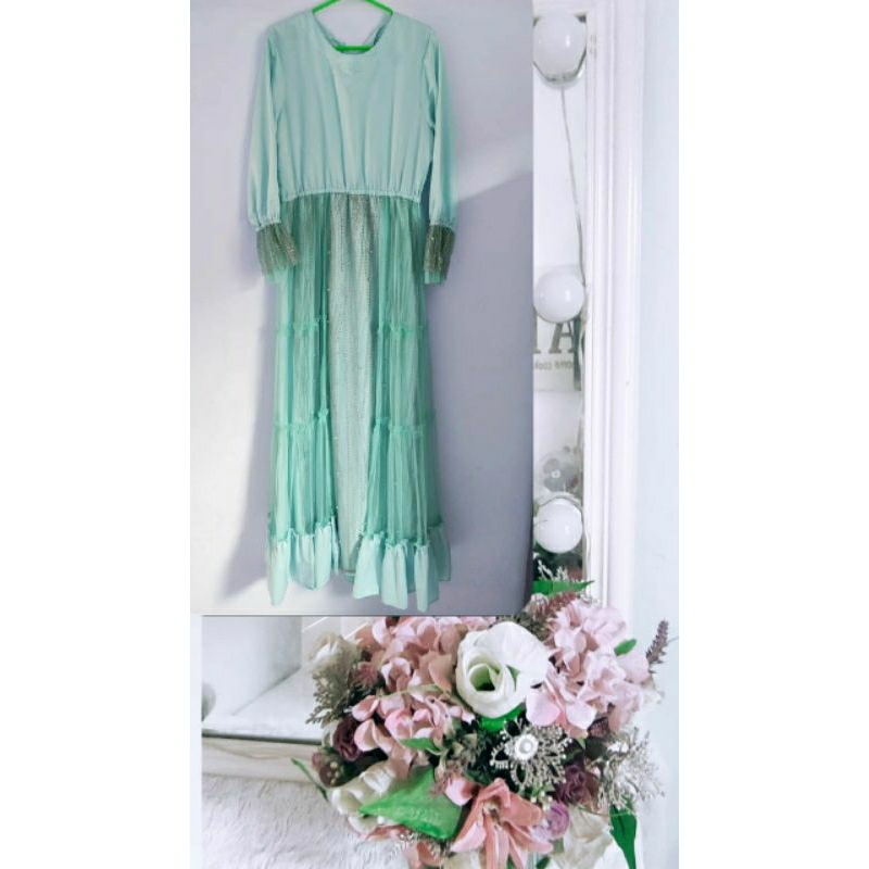 Dress hijau mint