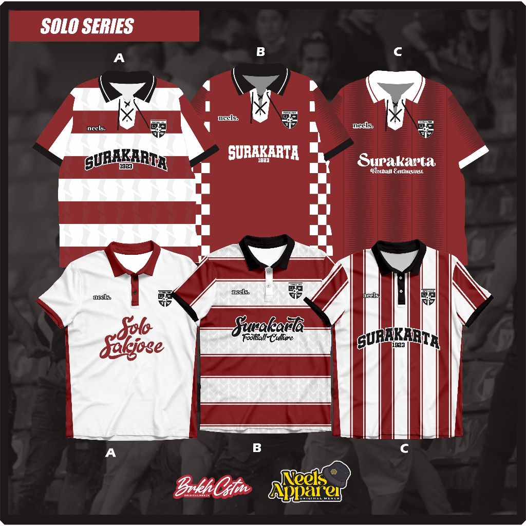 JERSEY FANTASY PERSIS SOLO SURAKARTA VINTAGE RETRO RACING BOLA LIGA1 NEELSAPPAREL BRKHCUSTOM REGULER
