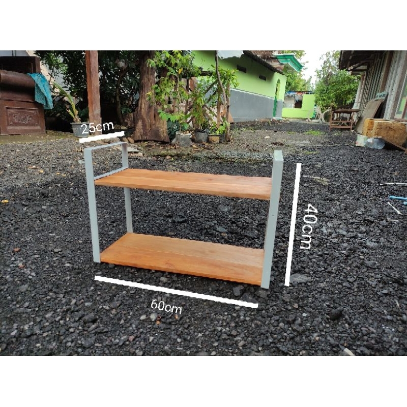 Rak Dinding Hmabalan Kayu - Rak Portabel Skincare - Rak Skincare  - Rak Minimalis - Rak Estetic - Ra