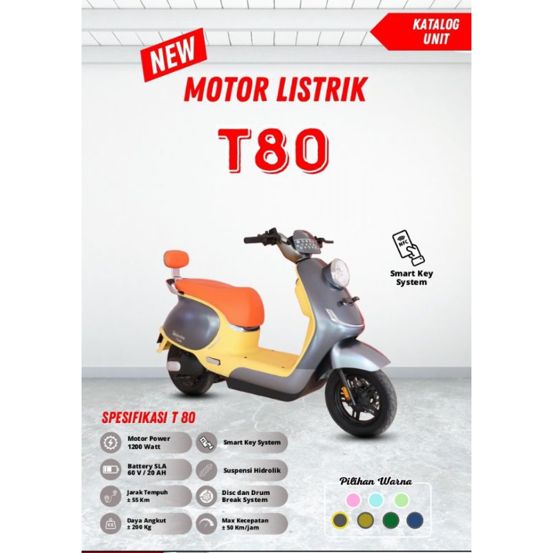 Motor Listrik Uwinfly T80