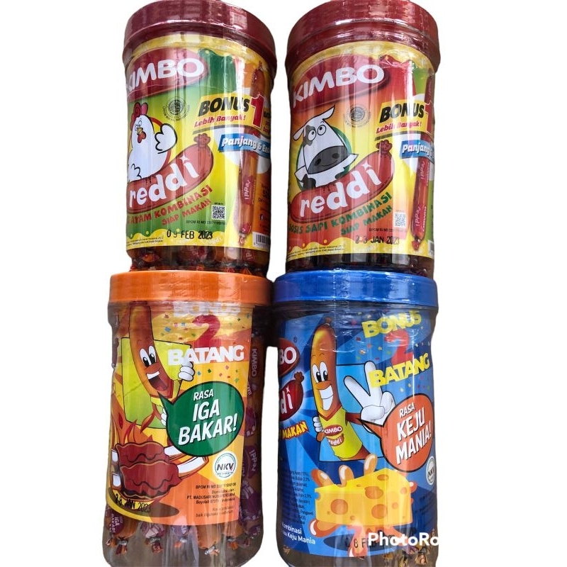 

SOSIS KIMBO REDDI TOPLES 24pcs