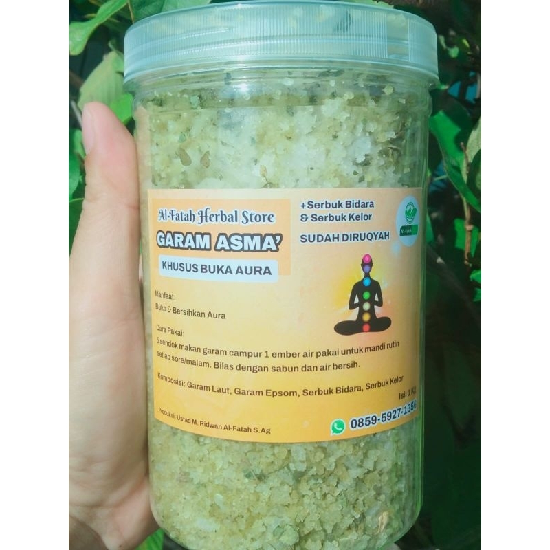 

Garam Al Fatah Khusus Buka Aura ( 1 Kilo )