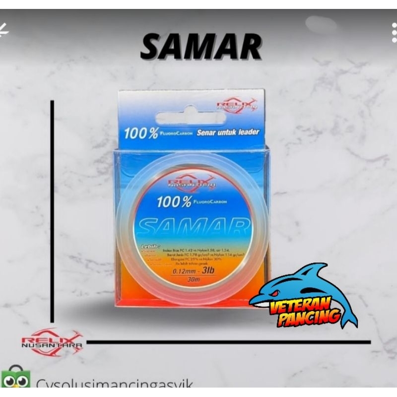 Senar Leader Relix Samar FluoroCarbon 100% /Leader Samar Fluorocarbon