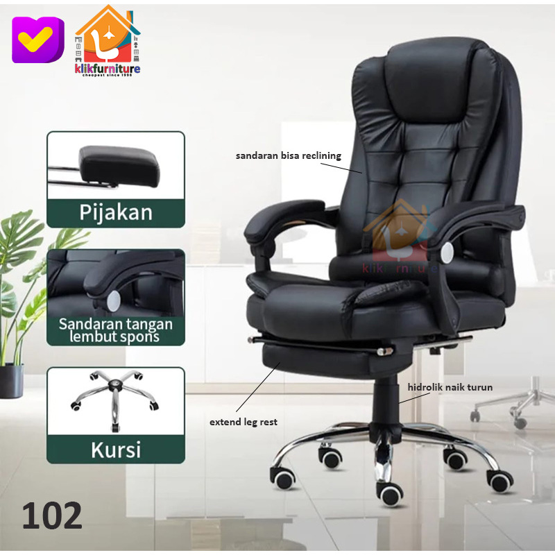 Kursi Direktur Kursi Manager Kursi Kantor Recline 6515 Leeds