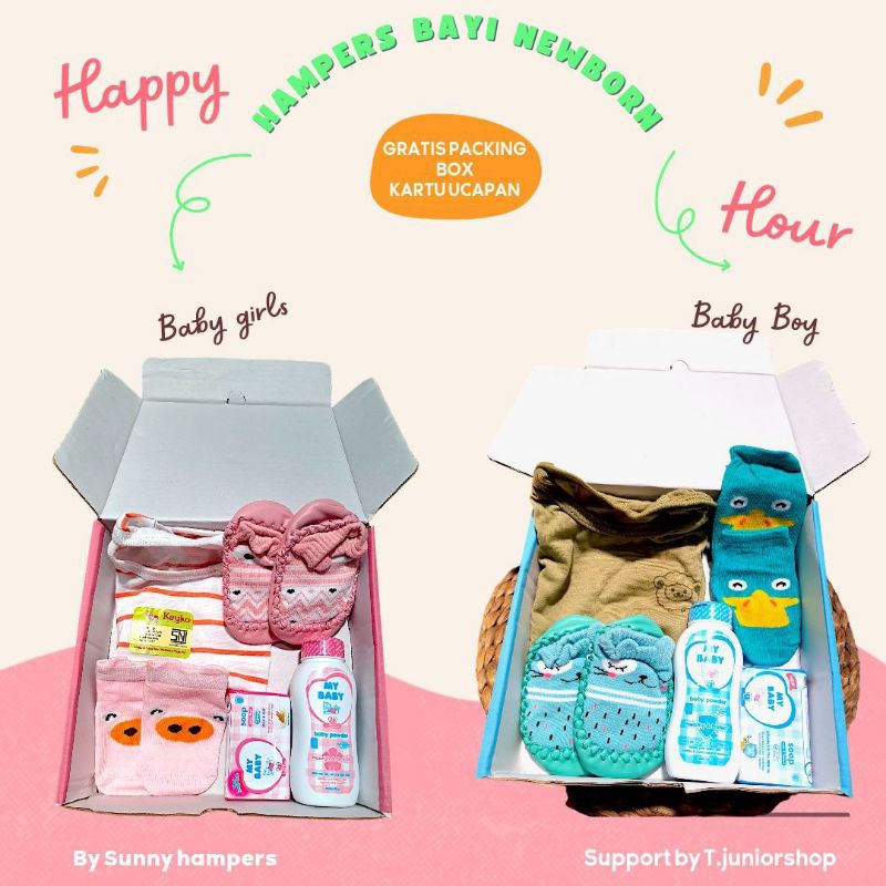 HAMPERS BAYI NEWBORN/ HAMPERS PARCEL BAYI