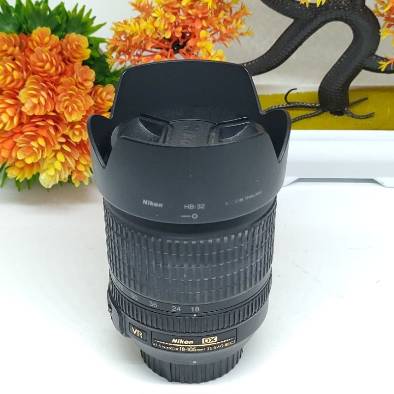 Lensa Nikon Nikkor afs 18-105mm f3.5-5.6G ED VR Bukan 18-70 VR 18-200 VR 18-140 VR 55-200 VR 55-300