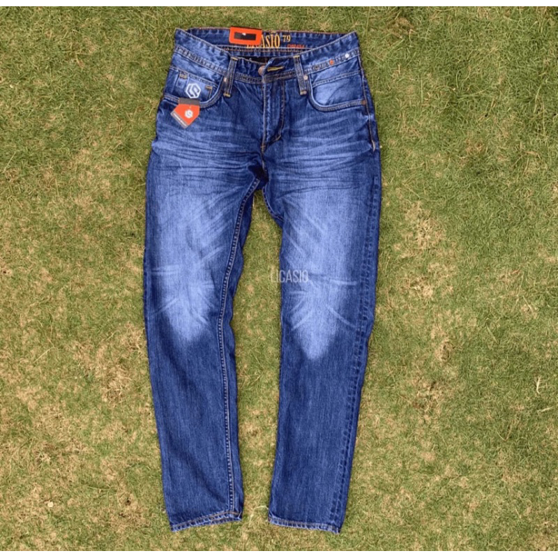 LICASIO 79 JEANS Celana Panjang Jeans Pria Dewasa Standart Reguler Terbaru 2024