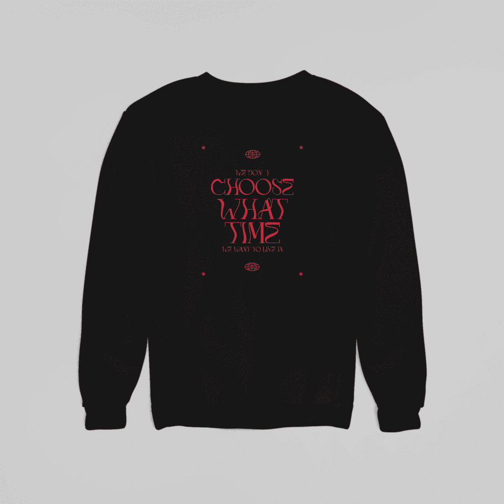 Tata Apparel Store Crewneck Pria Wanita Premium Printing DTF