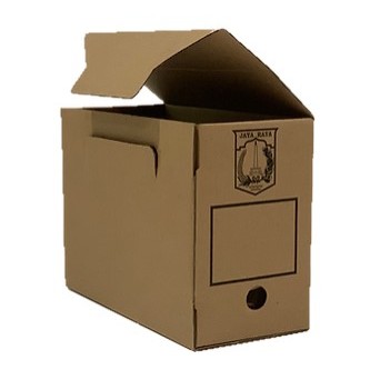 

box arsip dengan logo DKI