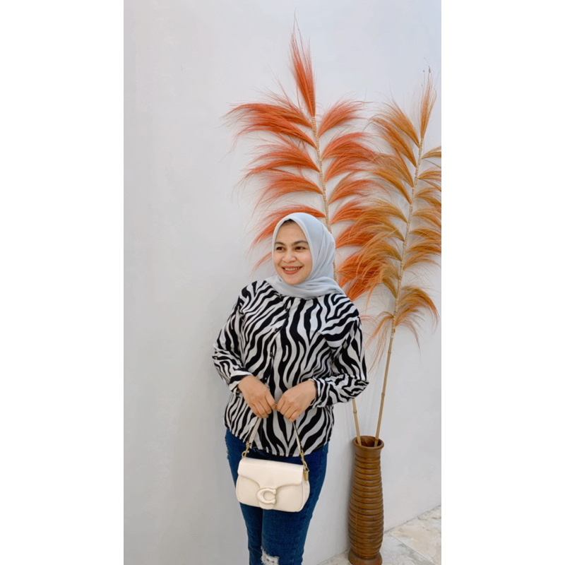 kemeja motif rayon Allsize