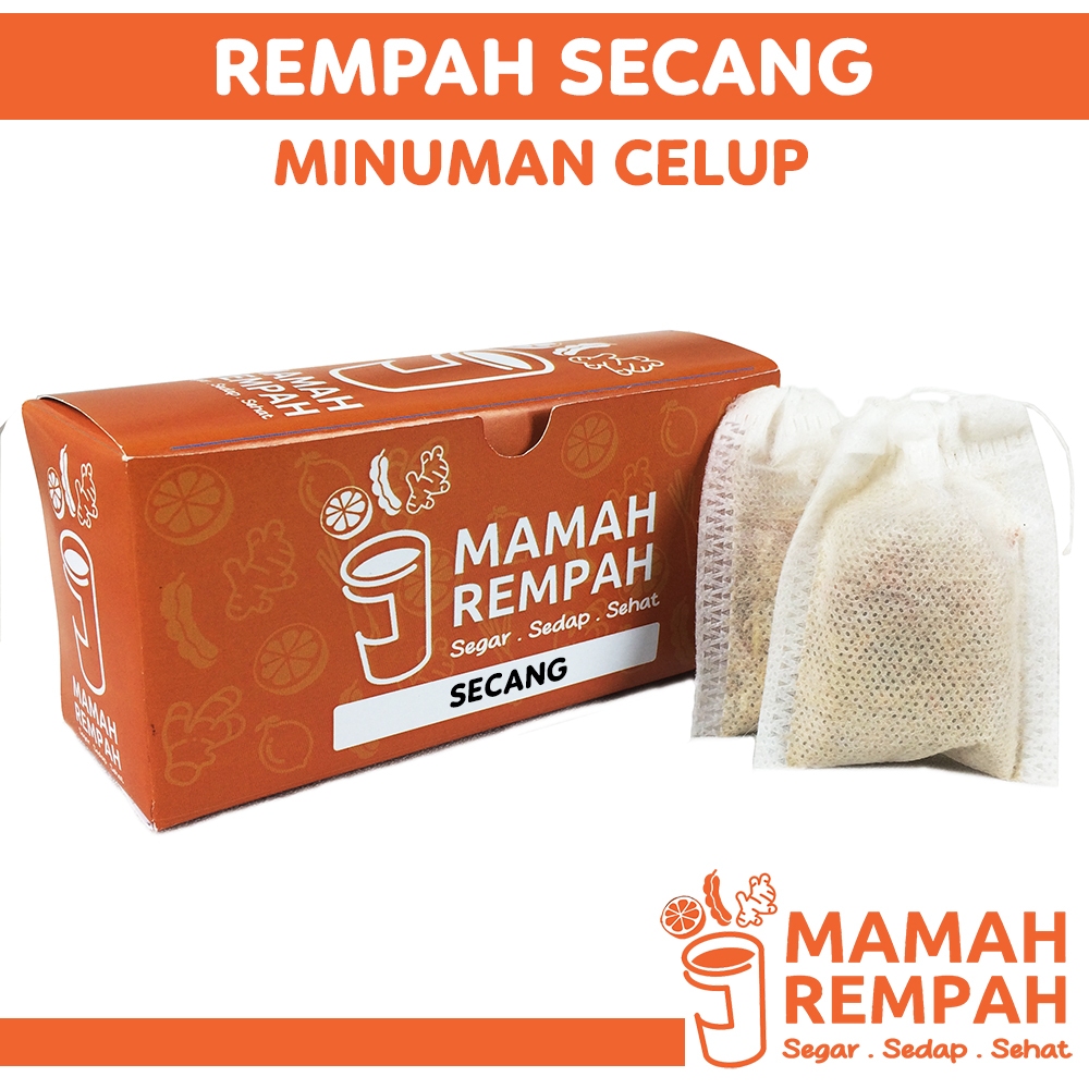 

Teh Celup Rempah Secang Ramuan Asli Herbal Minuman Kesehatan Kemasan Seduh Siap Minum Tradisional