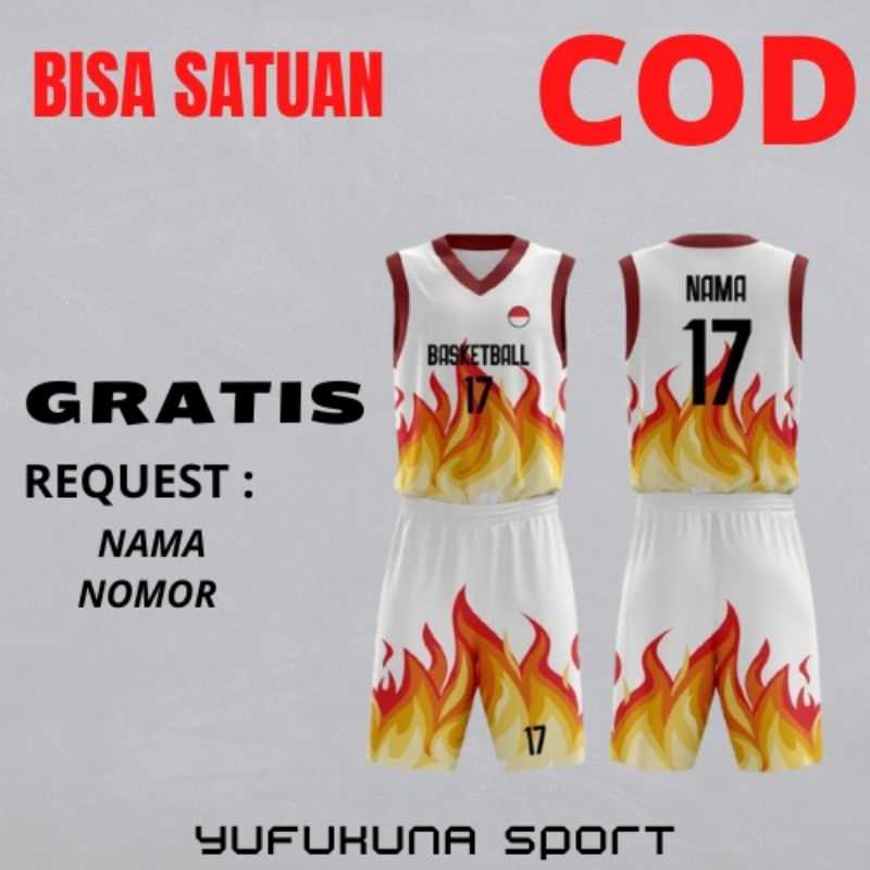 jersey basket custom full printing
