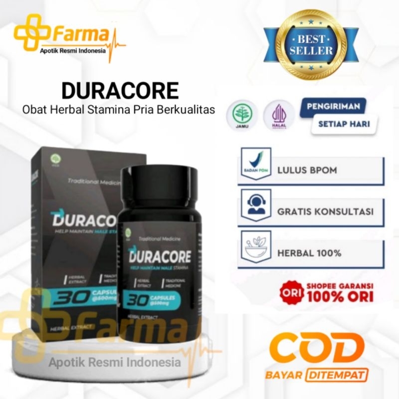 DURACORE ASLI ORIGINAL - DURACORE OBAT HERBAL STAMINA PRIA DIJAMIN PALING AMPUH DAN AMAN - FARMA_ID 