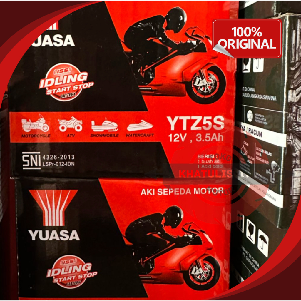 AKI KERING YUASA YAMAHA MIO SOUL VIXION BEAT KARBU VARIO YTZ5S ORI