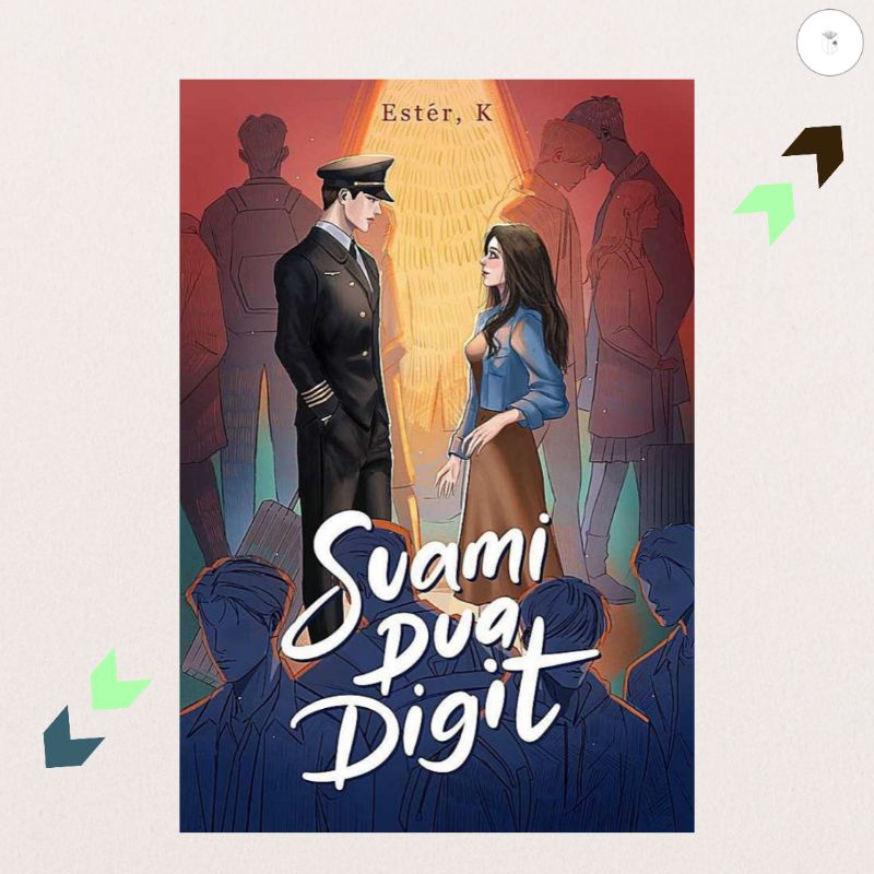 Buku Novel Suami Dua Digit - Ester, K
