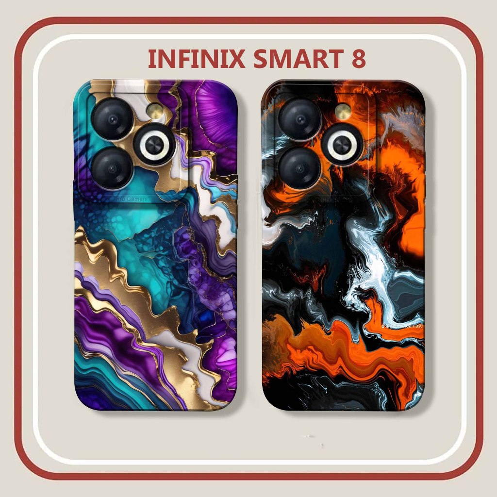 SOFTCASE PRO CAMERA INFINIX SMART 8 SMART 8 PRO CASE INFINIX SMART 8 PRO CASING INFINIX SMART 8 PRO 